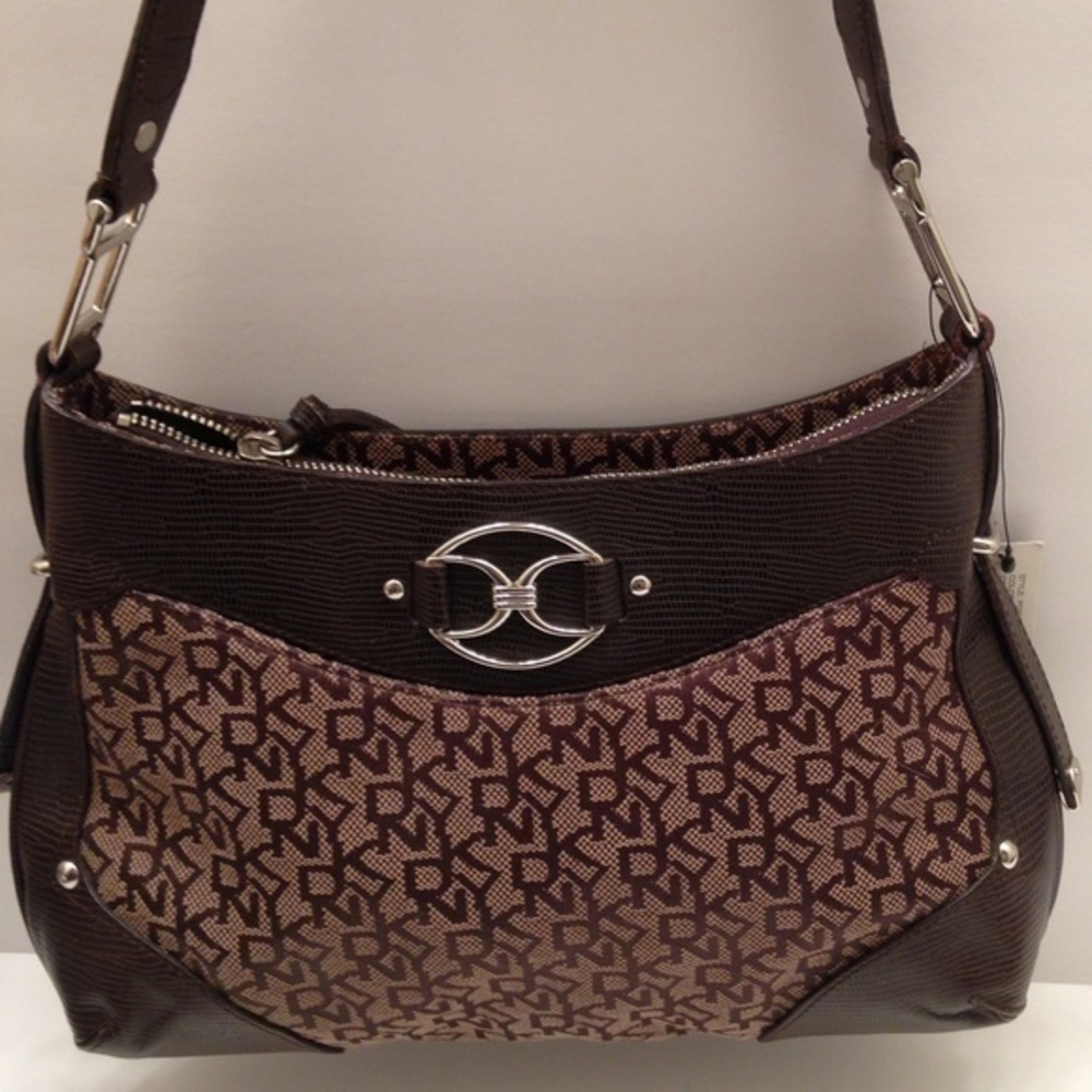 Nwt DKNY hobo bag brown